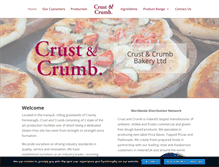 Tablet Screenshot of crust-crumb.com